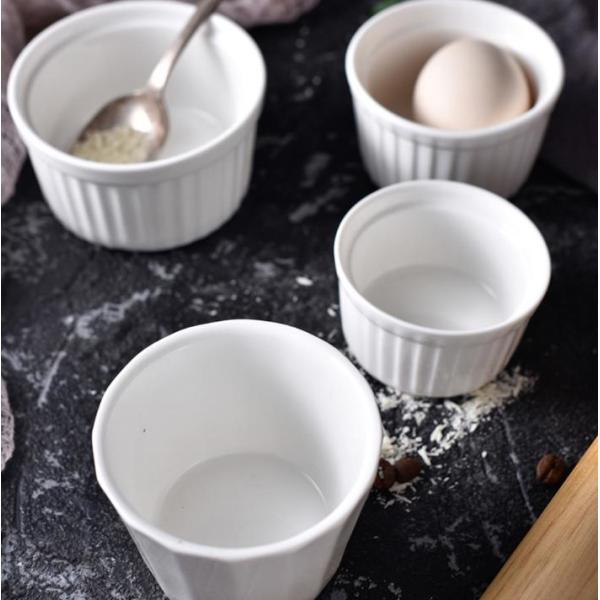 Ceramic bowl Souffle pudding dessert baking bowl  MU0059-1-2