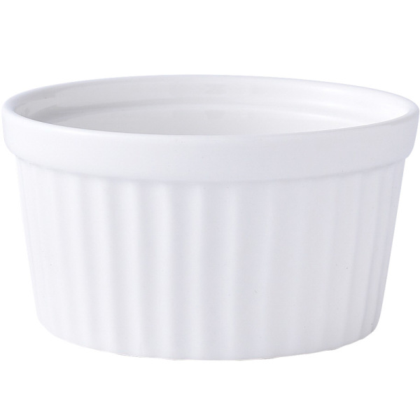 Ceramic bowl Souffle pudding dessert baking bowl  MU0059-1-2