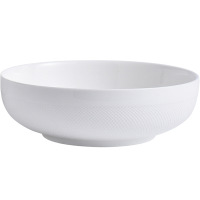 Ceramic tableware mesh Ceramic bowl Pure white salad bowl MM1055-10