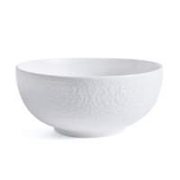 Simple round solid color soup bowl creative salad rice bowl MM2983