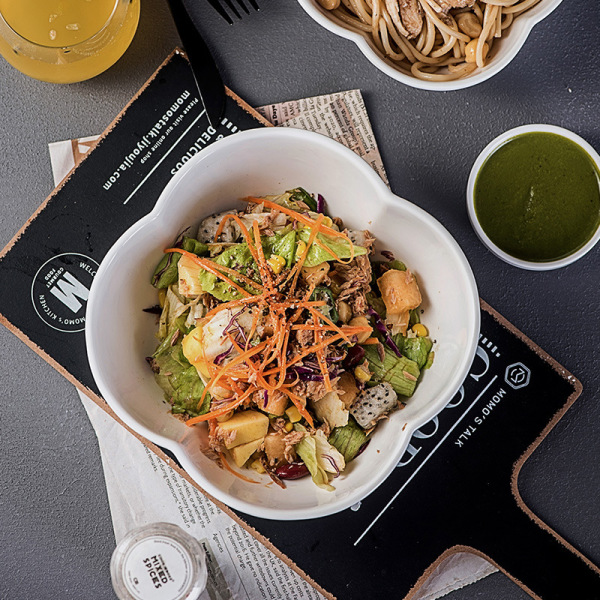 Ceramic shaped bowl for household use MU0282