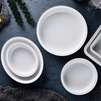 Dessert baking tray Creative Oval ceramic tray MM2404