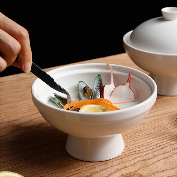 Fish glue bowl soup set with covered bowl 20220527