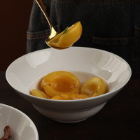 White new porcelain pasta plate 20220421