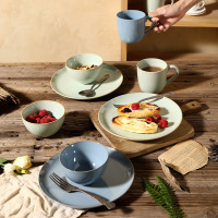 Color glaze tableware set 20230916