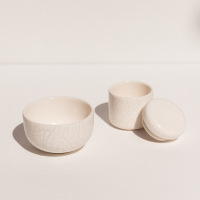 Dinner bowl ground stone grain 20221026