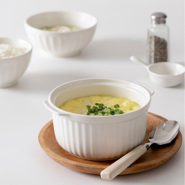 Pumpkin two ears stew pot with cover 20230725