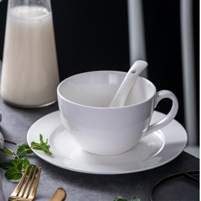 White ceramic cup set  MM1234+J0572+DCS004