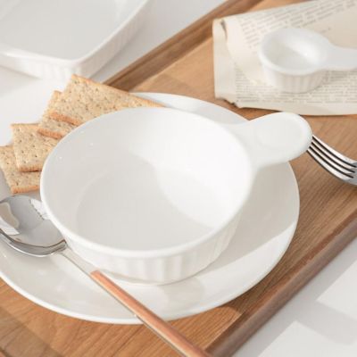 Yogurt bowl ceramic dish handle 20230728